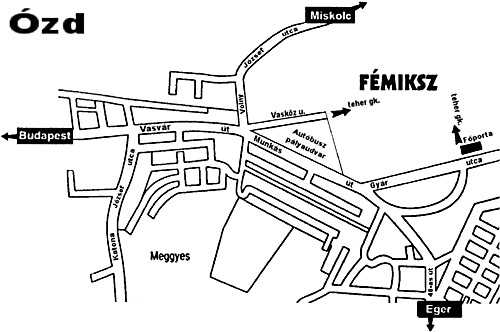 The Femiksz Kft. headquarters in the Ozd industrial complex.